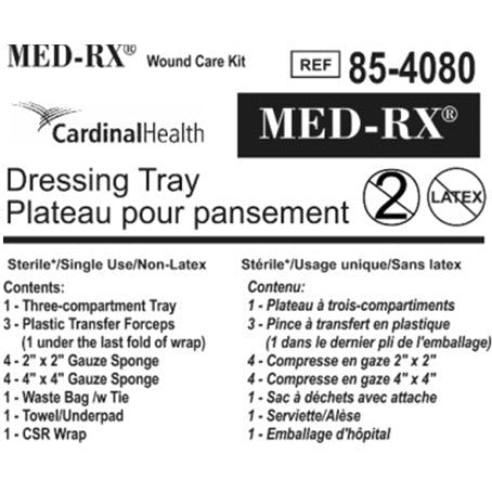 MED-RX Dressing Tray