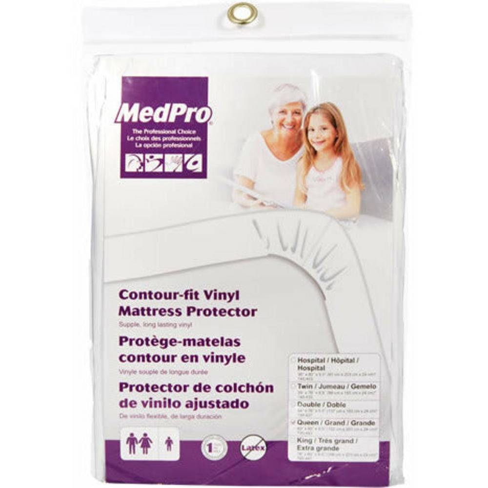 MedPro Contour-Fit Vinyl Mattress ProtectorMedPro Contour-Fit Vinyl Mattress Protector