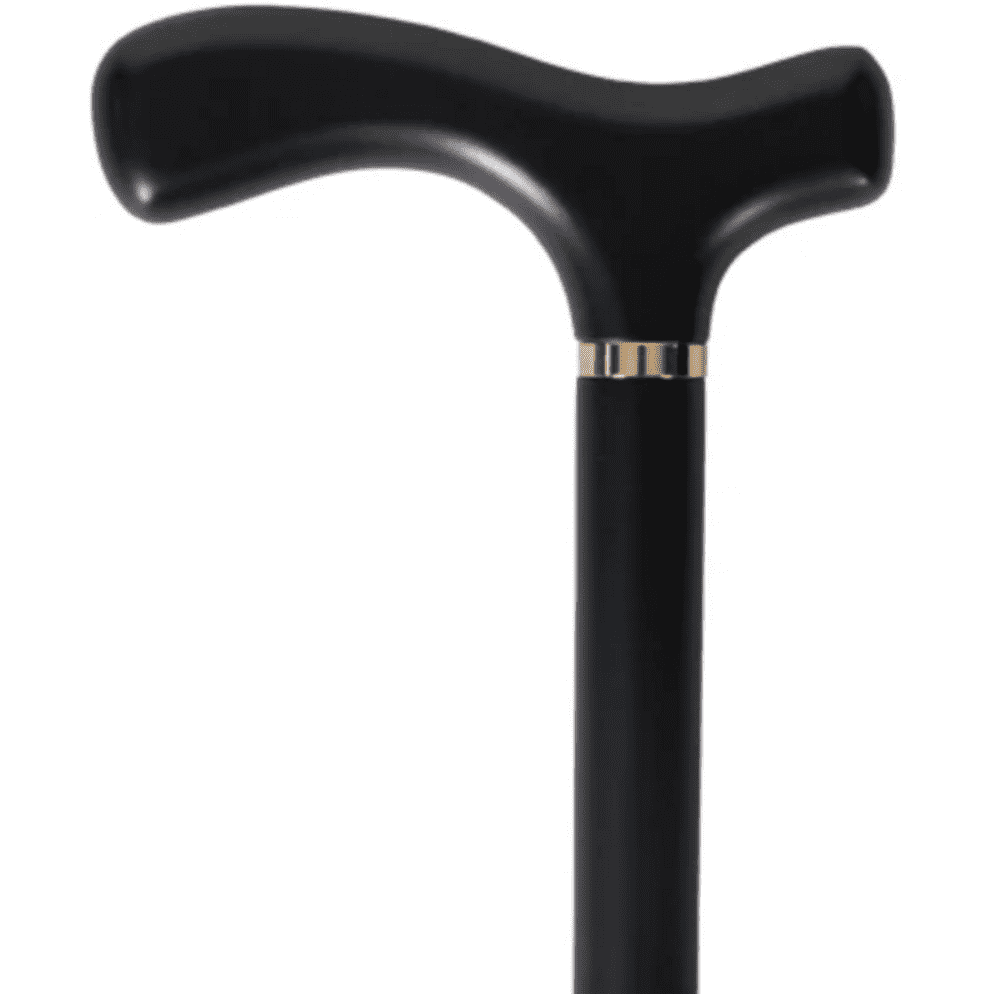 PCP Fritz Handle Cane (Black Wood)