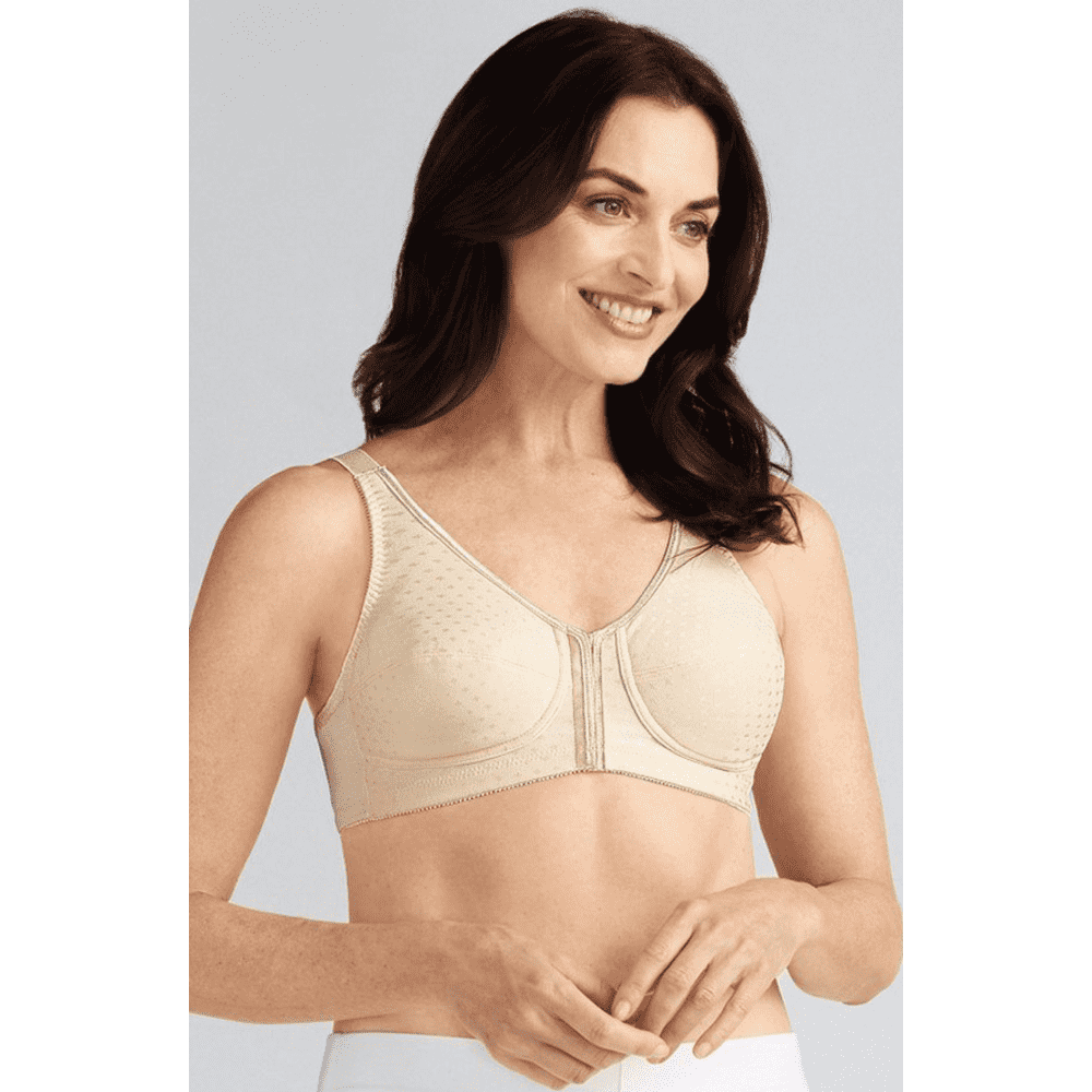 LAUDINE Women's Mastectomy Bras Full Coverage Wire-Free Pockets
