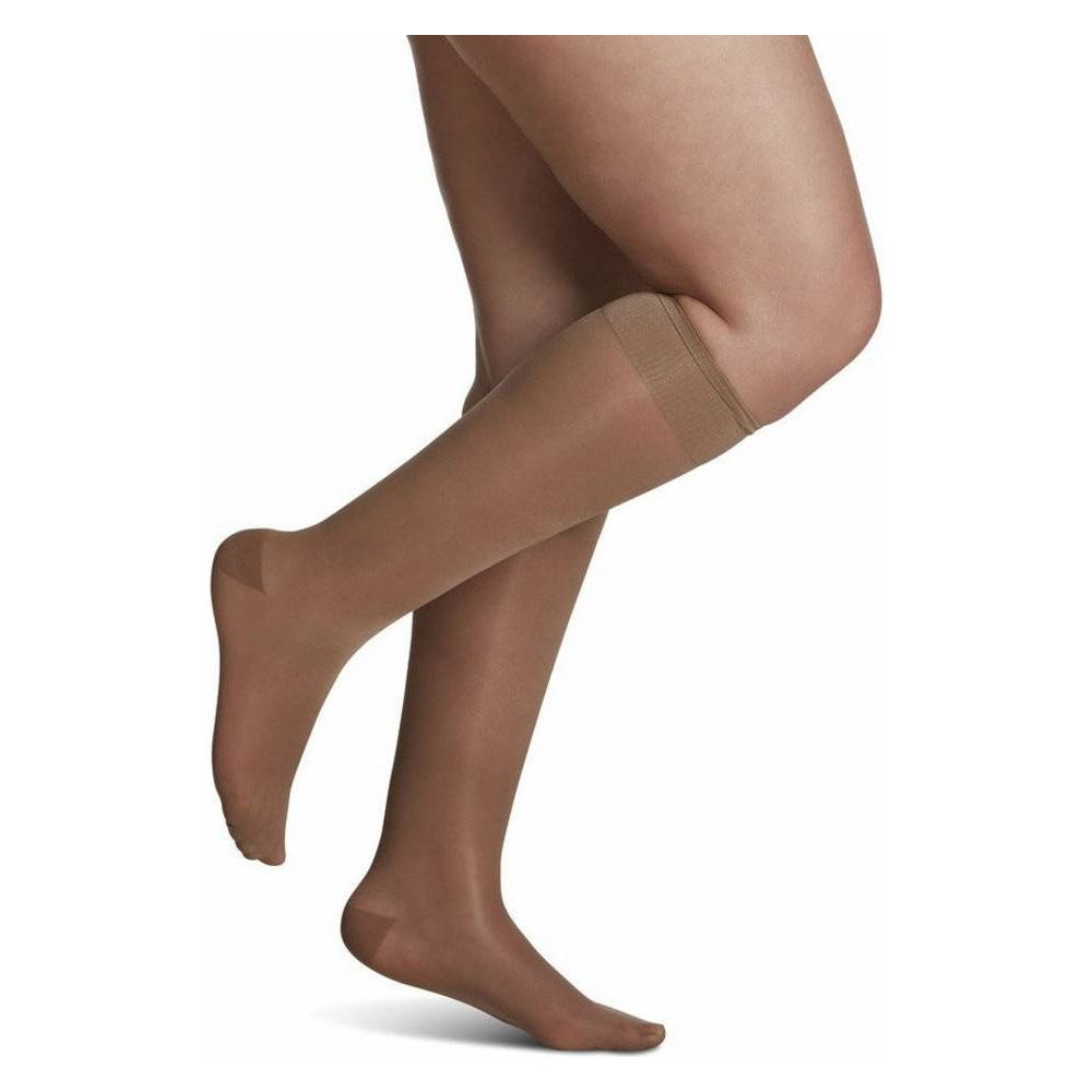 Shop Plus Size Compression Stockings for Women  Sigvaris Stockings  w/Grip-Top — Compression Care Center