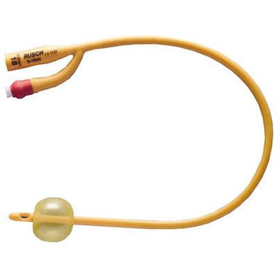 Teleflex Foley Catheter, 2-Way, L16" Gold