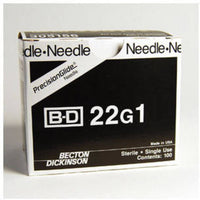 Precision Glide Hypodermic Needles 22g1