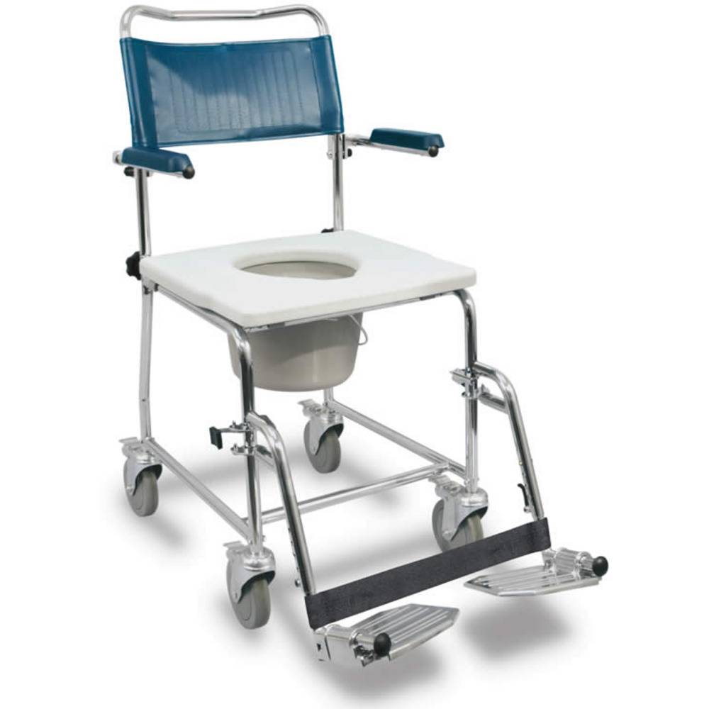 MedPro Euro Commode with flip-up armrests