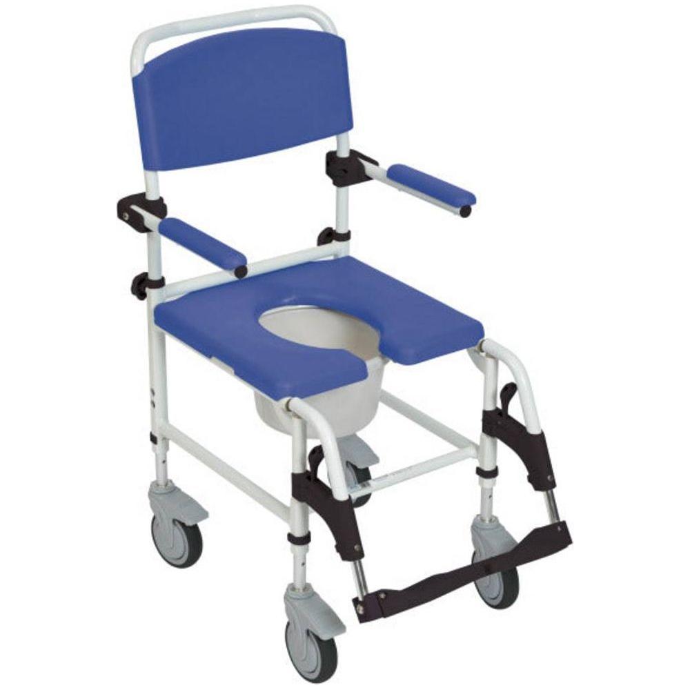 Chair with locking online wheels